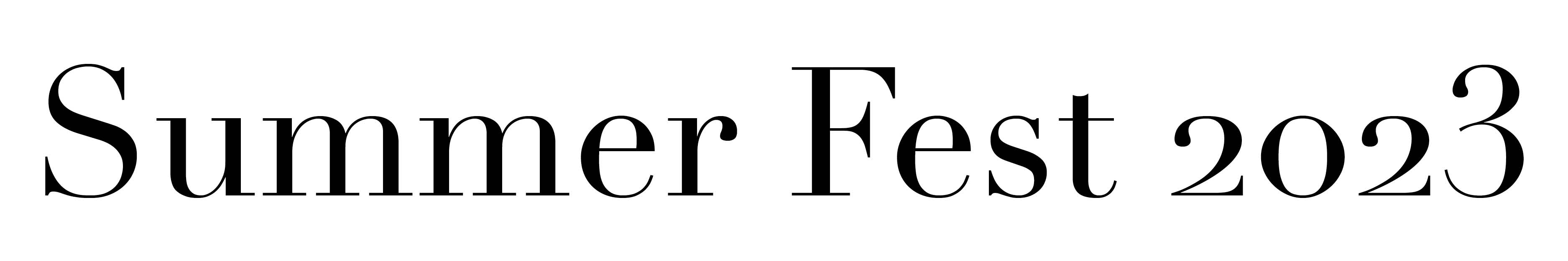 Summer Fest 2023