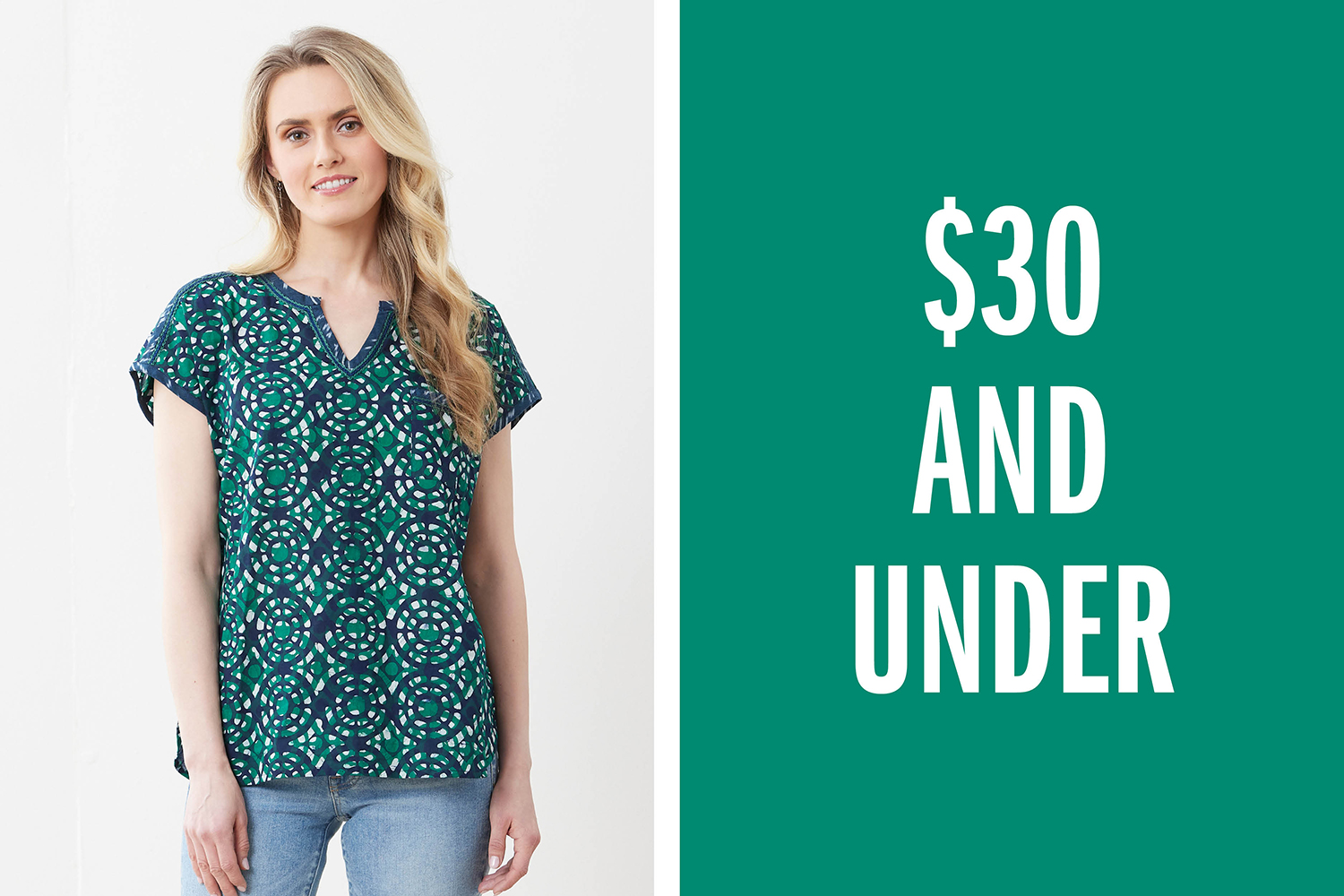 $30 AND UNDER