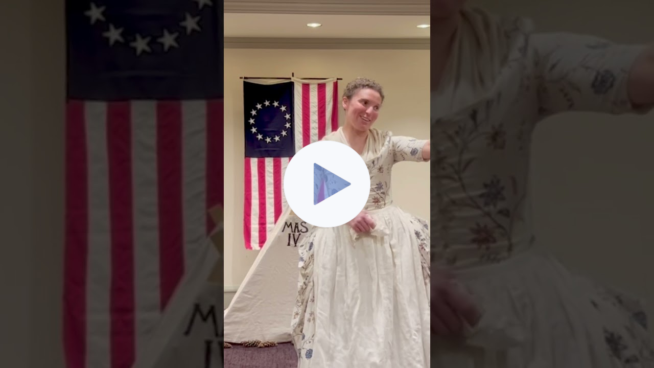 Would you like to see my hair? #livinghistory #history #deborahsampson #interactive #immersive
