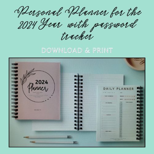 Free Printable Personal Planner