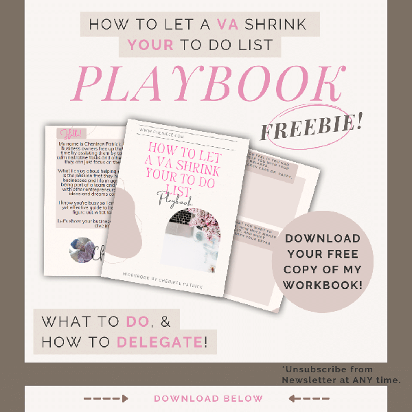 Download Your FREE Copy Of My Workbook!