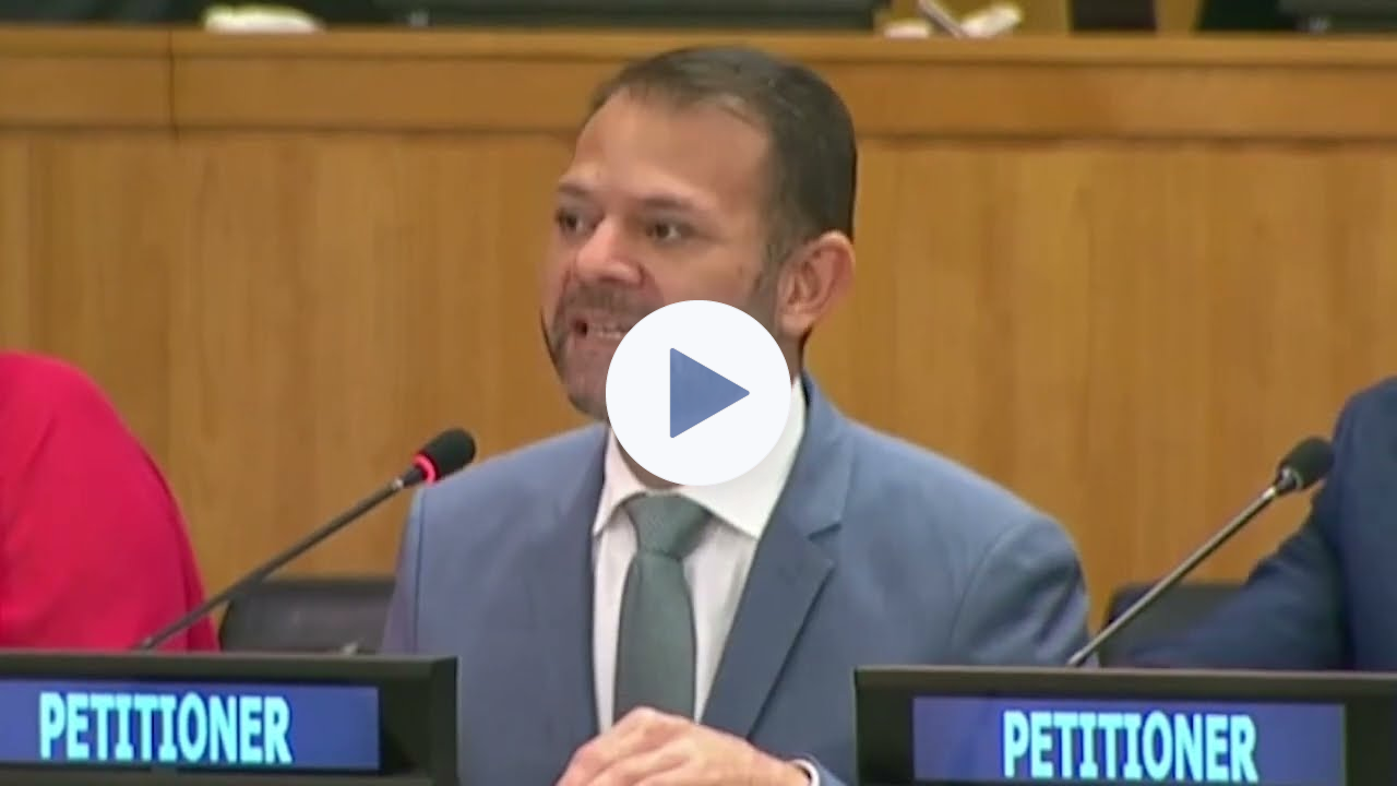 Ponencia del PIP ante el comité de descolonización de la ONU
