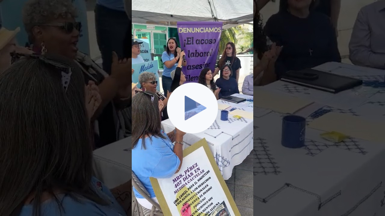 Solidarias con maestras víctimas de violencia en el Departamento de Educación