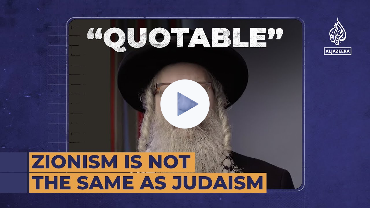 Zionism is not the same as Judaism | Quotable