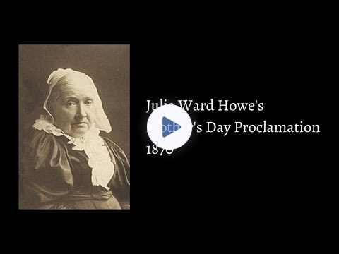 TUS Mothers Day Proclamation