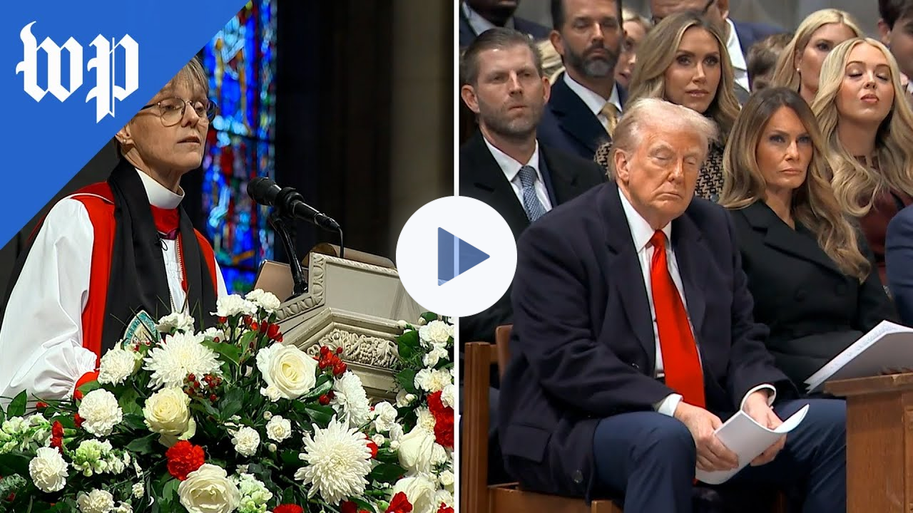Episcopal bishop preaches 'mercy' at Trump prayer service
