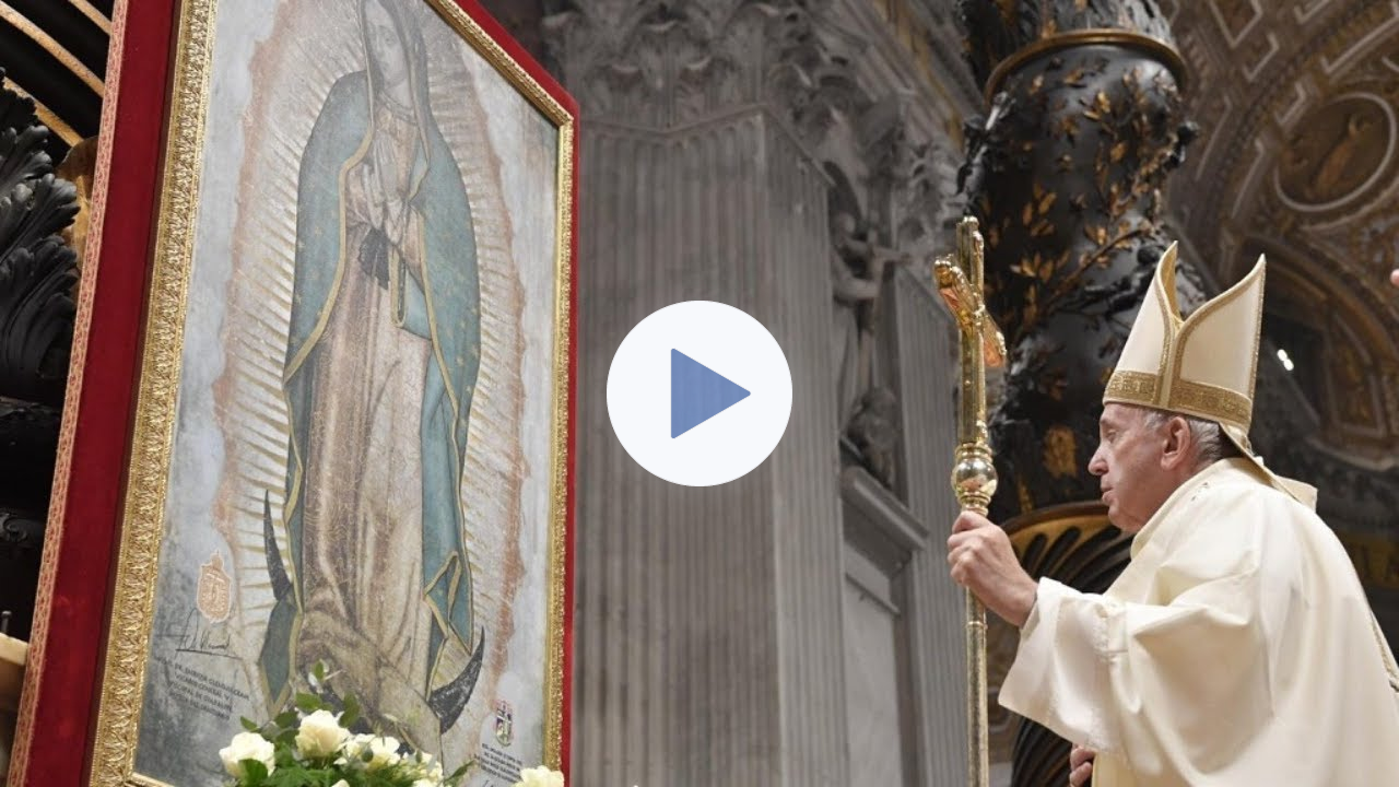Pope Francis will preside over the Guadalupe Mass at the Vatican again on December 12