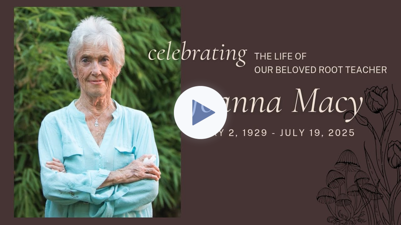 Joanna Macy Celebration of Life Slideshow