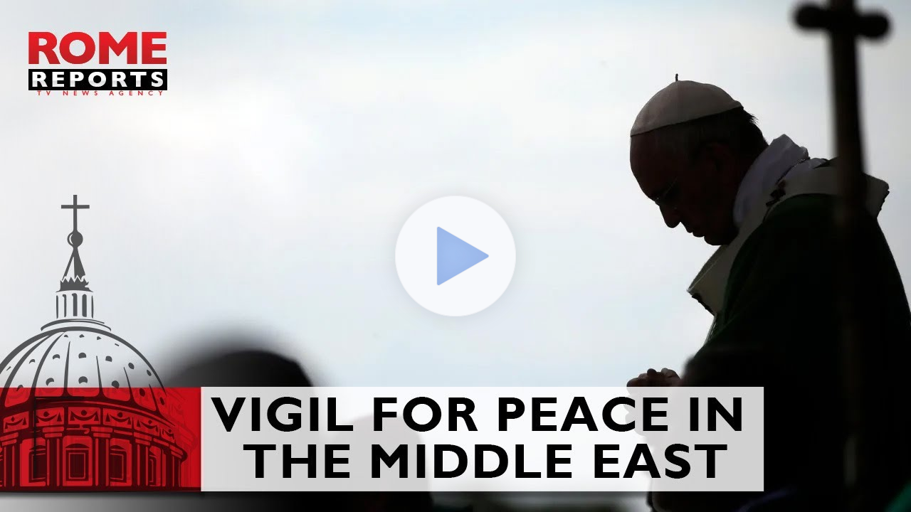 Pope Francis to hold prayer vigil for peace in the Middle East