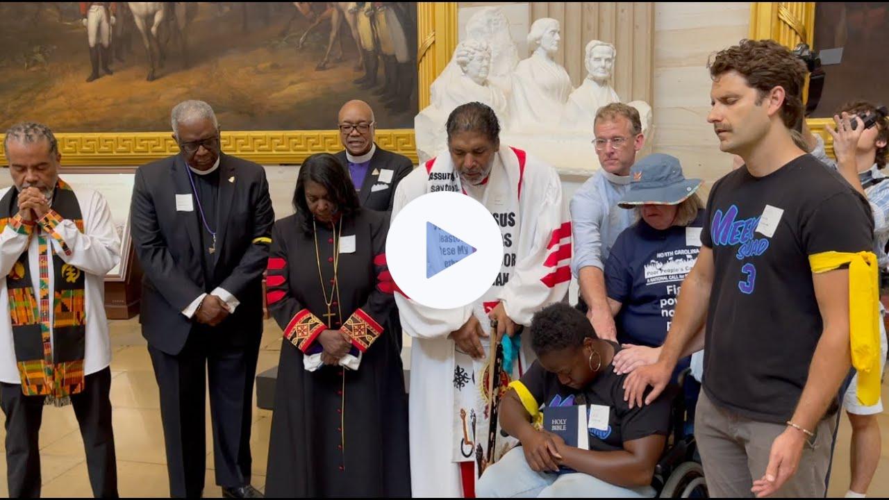 Prayers for a Moral Budget Result in More Arrests in the United States Capitol