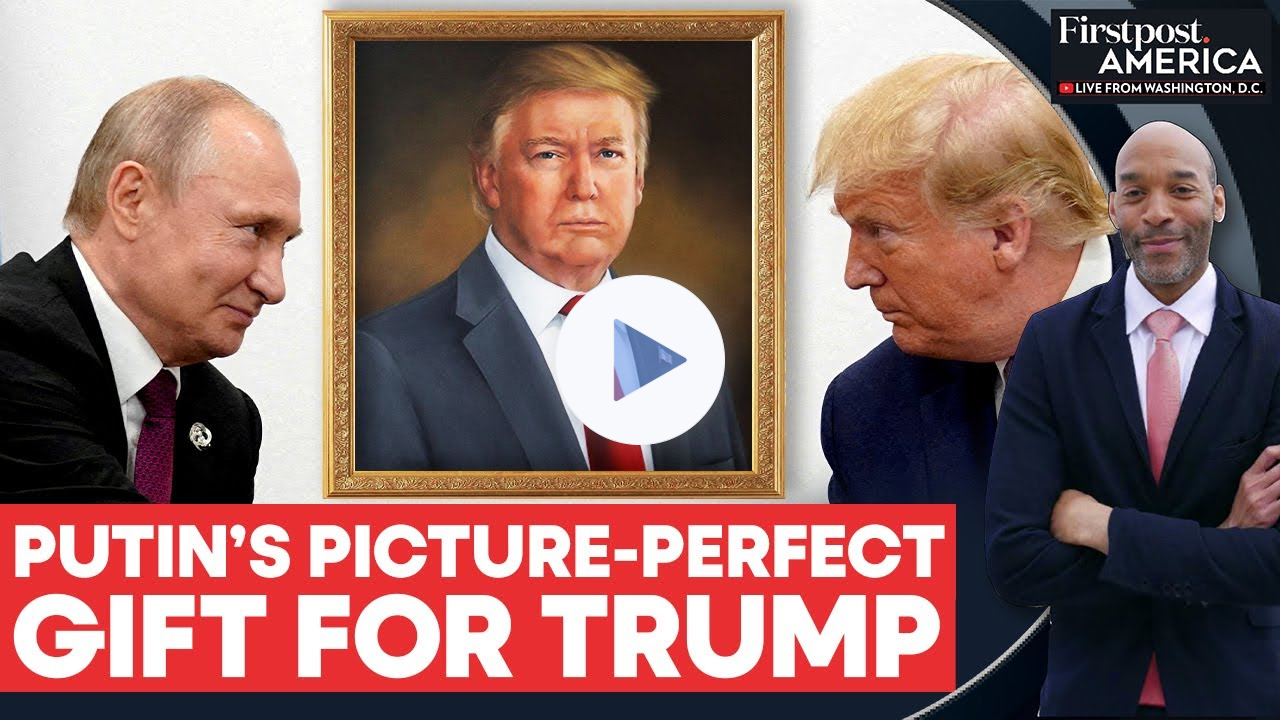 Putin Gifts Trump a Portrait Amid Shifting US-Russia Relations | Firstpost America | N18G