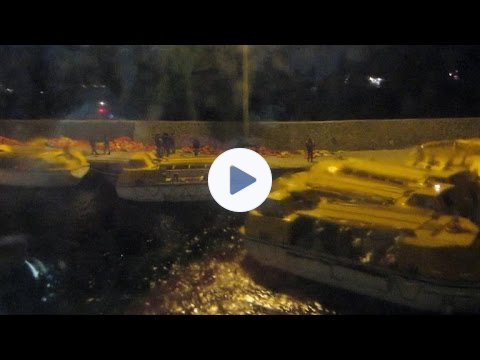Costa Concordia: Chaotic Footage from Inside the Crash
