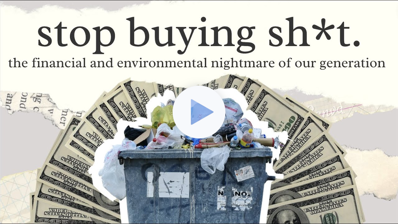 How Consumerism Ruins Our Planet and Finances