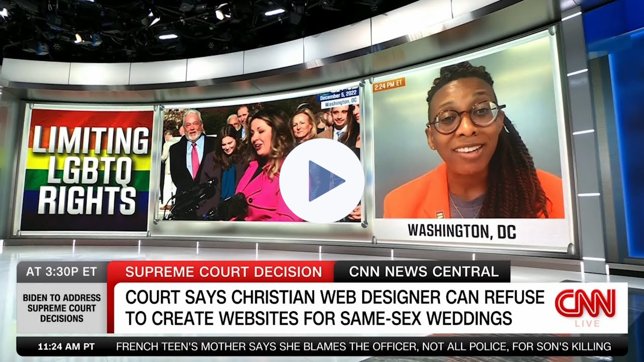 "This is a dangerous decision. PERIOD." Supreme Court 303 Creative LLC v. Elenis decision