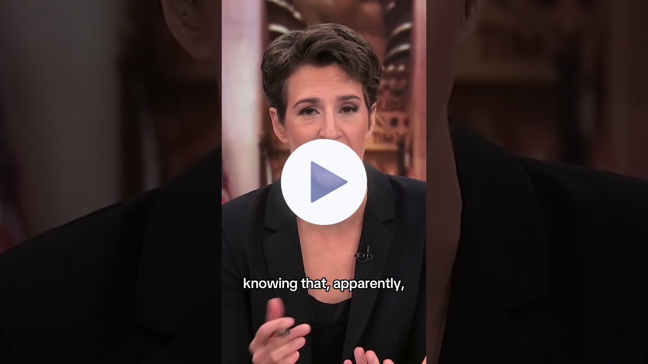 Maddow: 'History did not just end. Time did not just stop'