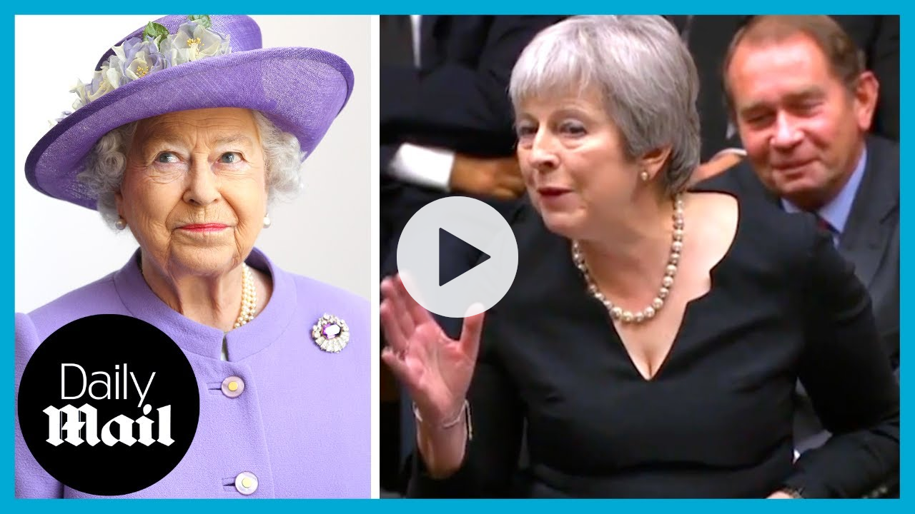Theresa May recalls hilarious moment when she dropped CHEESE in front of the Queen