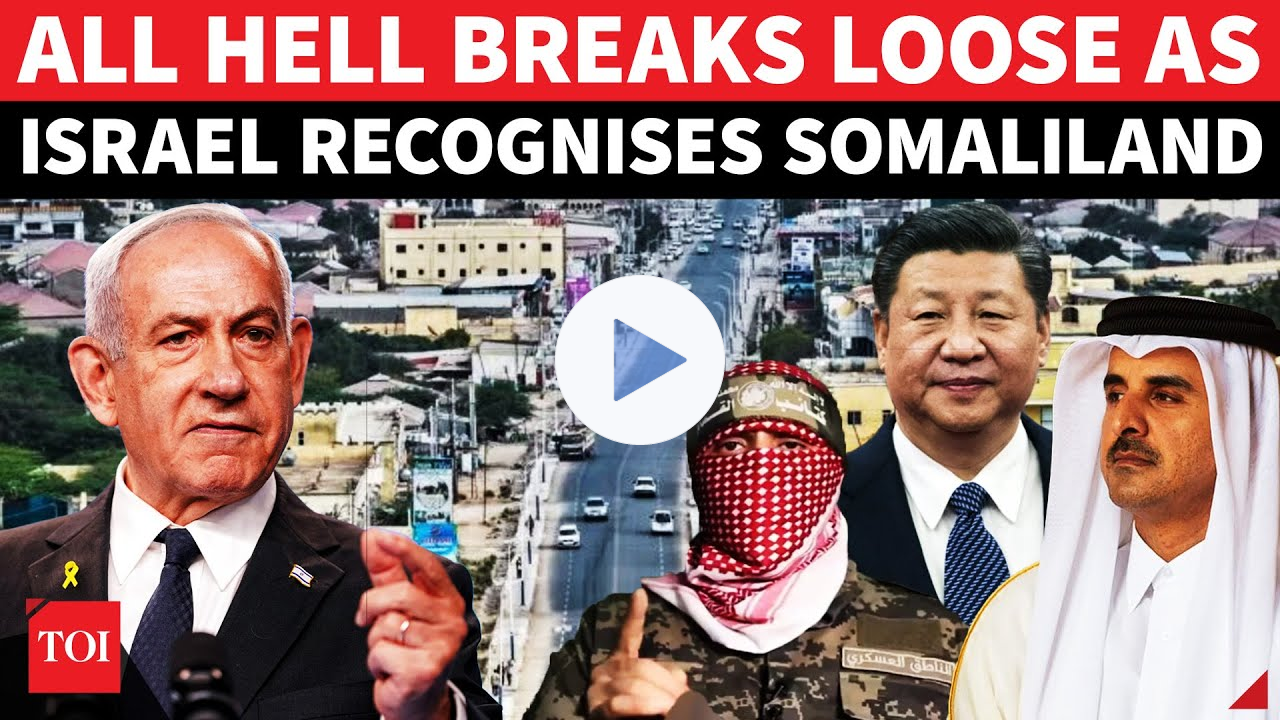 'Recognise Palestine 1st': Angry Hamas, Qatar, China, Somalia SCHOOL Israel Over Somaliland Shocker