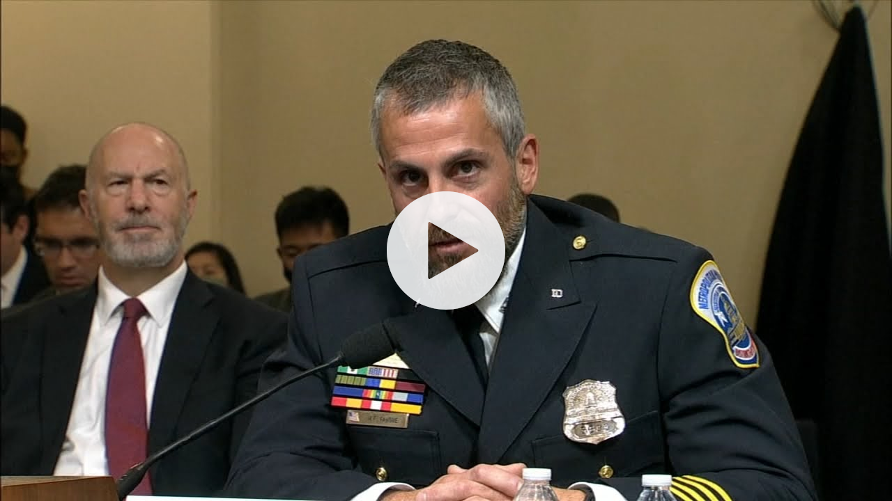 Police detail violence, injuries at first January 6 Capitol riot commission hearing | ABC7 Chicago