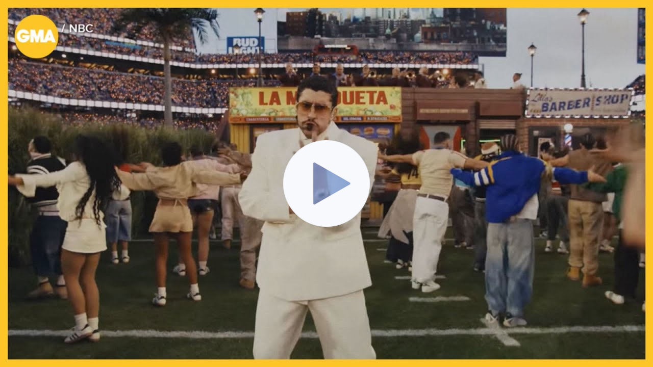 Bad Bunny brings Puerto Rico to Super Bowl halftime show