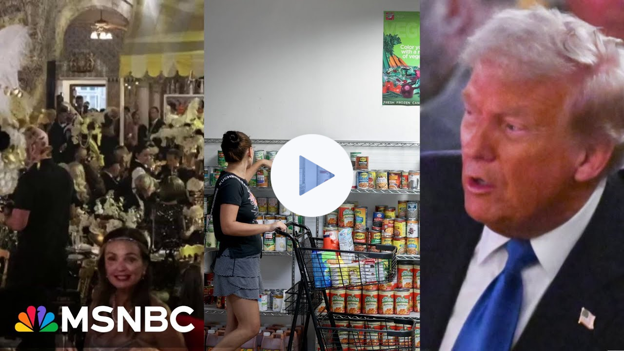 'Obliviousness': Trump hosts 'Great Gatsby' Halloween party as food assistance expired for millions