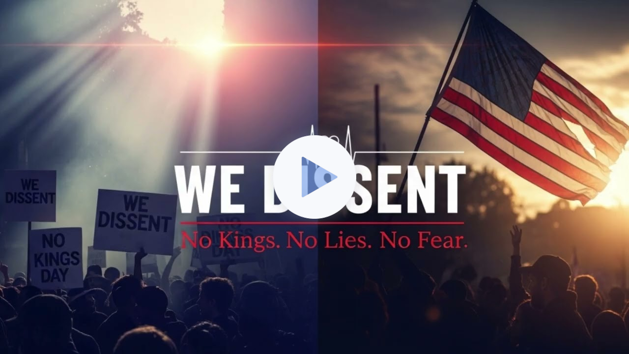 We Dissent - A Modern Protest Anthem for No Kings Day | Stand Up for Democracy and Freedom