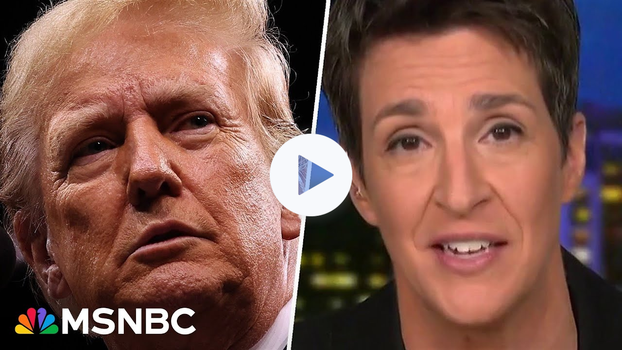 Maddow: As Trump pushes to consolidate power, he is being met with a push for democracy