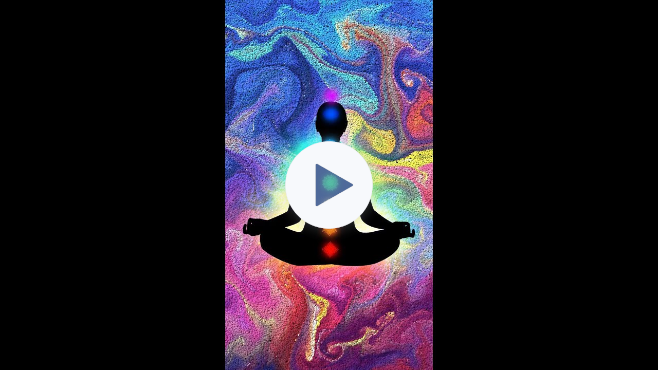 1 Minute All 7 Chakras Quick Cleanse | Meditative Mind #shorts