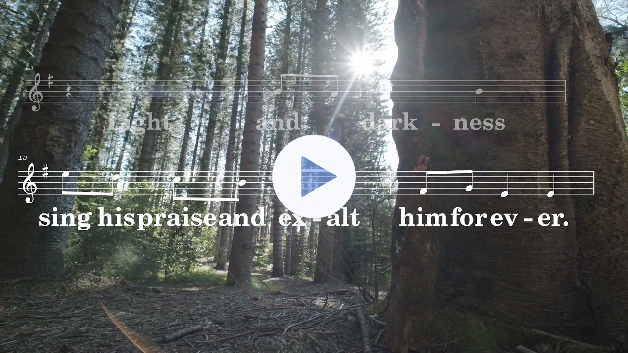 All creation, bless the Lord - Taize-style chant for Creationtide