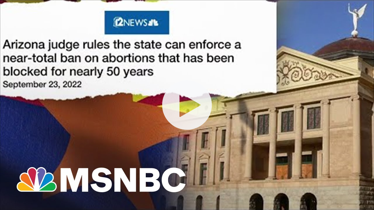 AZ Judge Allows Near-Total Abortion Ban: 'This Is Why Young Voters Are Mobilized':
