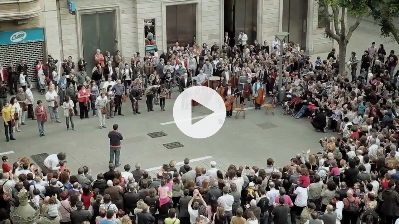 Flashmob Flash Mob - Ode an die Freude ( Ode to Joy ) Beethoven Symphony No.9 classical music