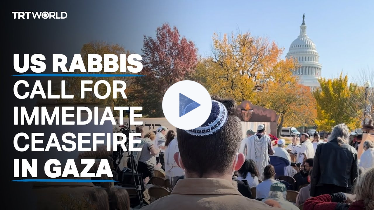 American rabbis call for immediate ceasefire in Israel's war on Gaza