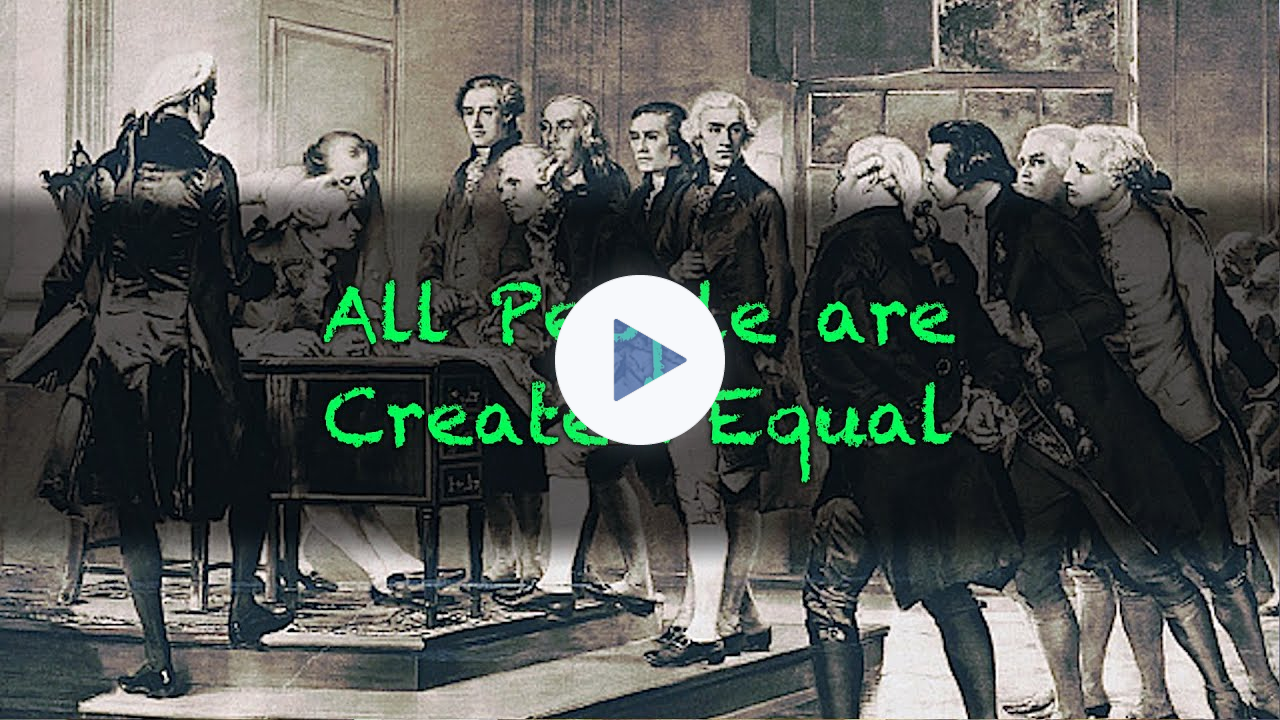 All People are Created Equal