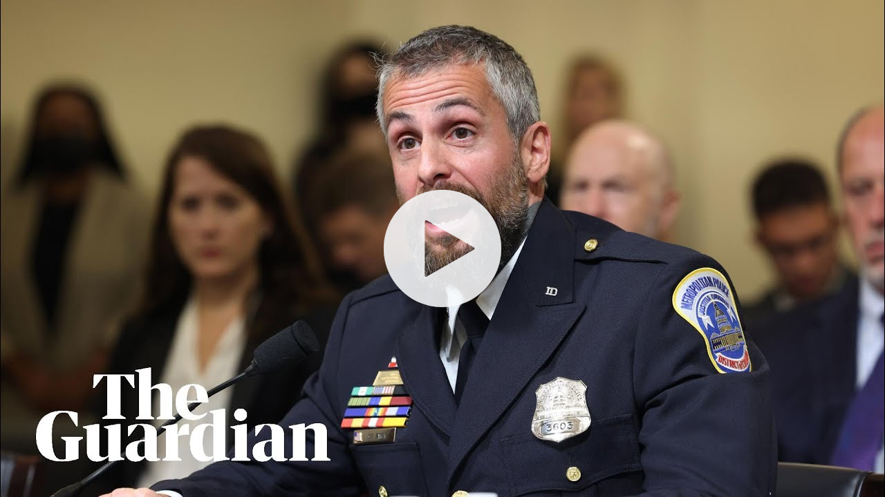 Capitol riot police officer: 'I was at risk of being killed with my own firearm'