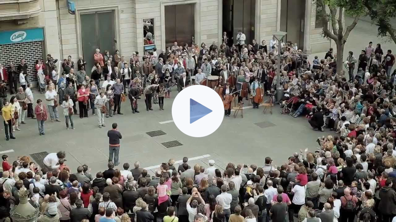 Flashmob Flash Mob - Ode an die Freude ( Ode to Joy ) Beethoven Symphony No.9 classical music