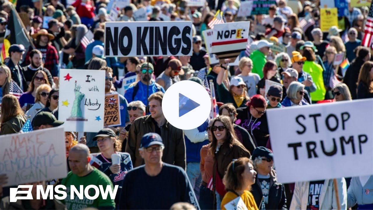 'No Kings' protest movement 'matters in the biggest possible way'