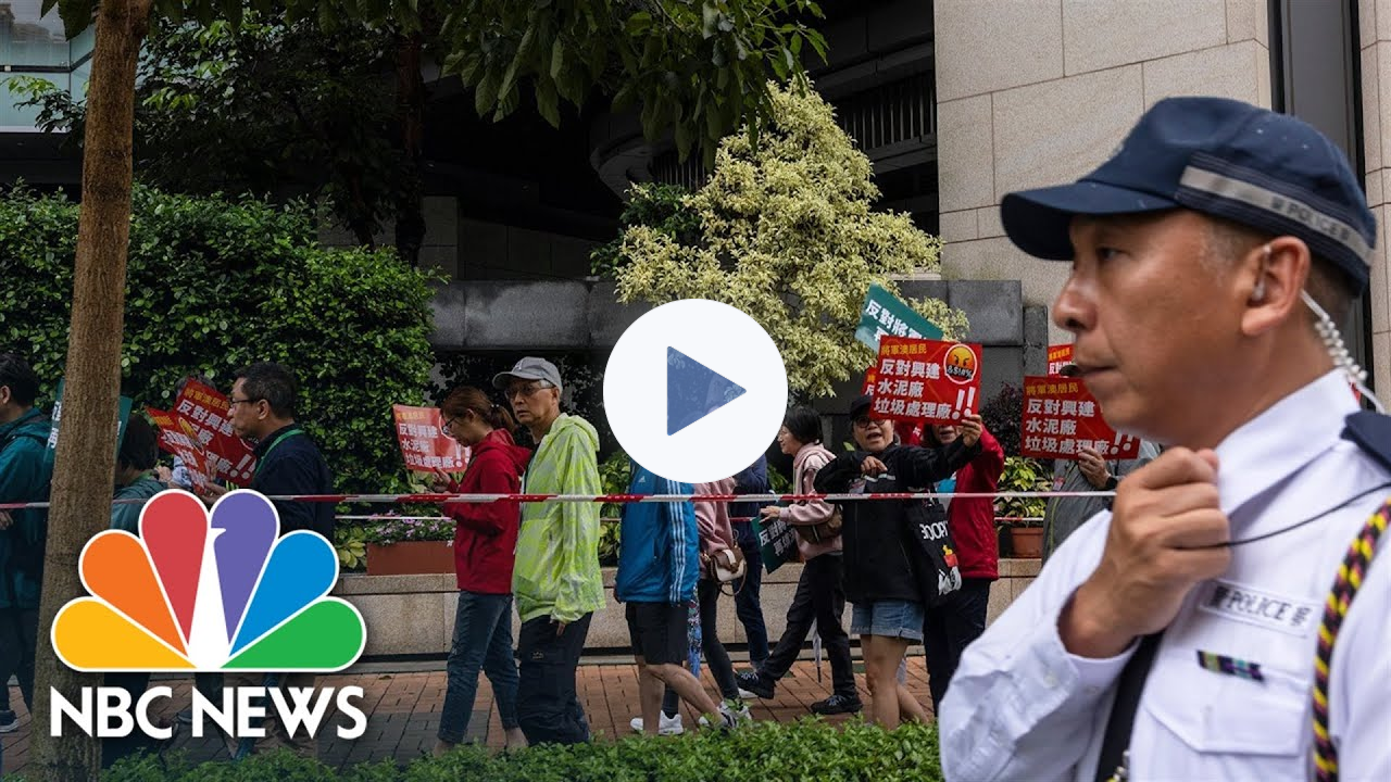 Hong Kong holds first protest in years under tight restrictions