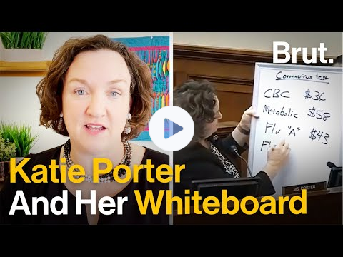 Katie Porter On Her "Whiteboard of Justice"