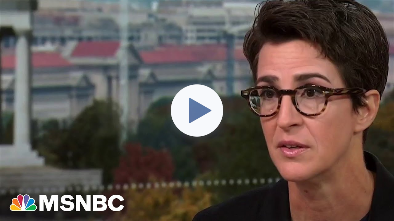 Maddow on the Gaza hospital bombing: 'We as humans have to believe that the truth matters'