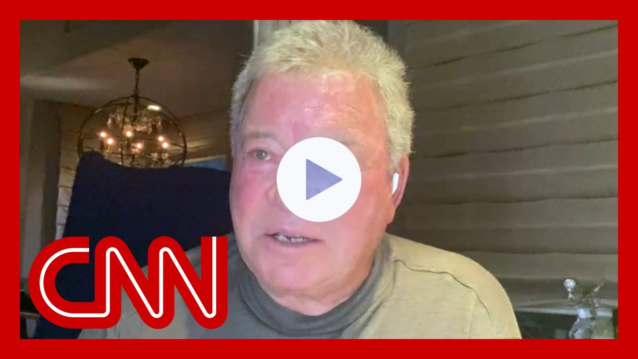 Hear why William Shatner is 'overwhelmed by sadness' after space flight