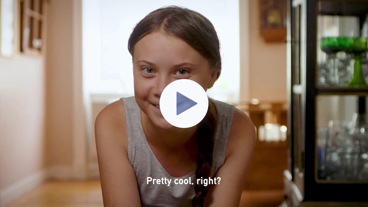 A #NatureNow message from Greta Thunberg.