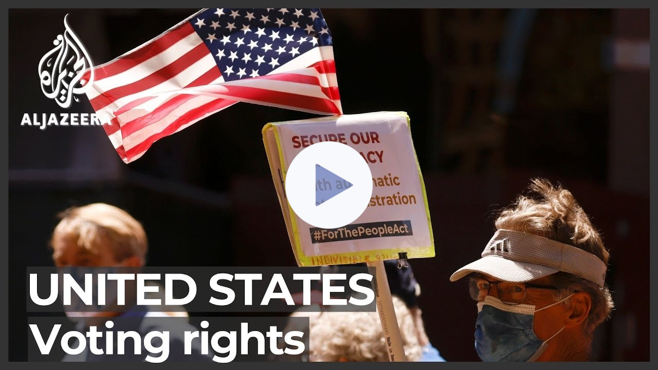 Hundreds of US companies voice opposition to new voting laws