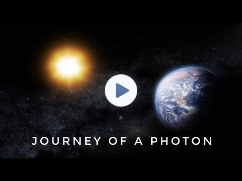 Journey of a Photon | Our sunlight is 200,000 years old