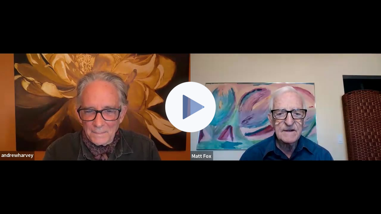 A Dialogue with Andrew Harvey and Matthew Fox - Trump & The MAGA Movement as Anti-Christ: A Handbook for the 2024 Election