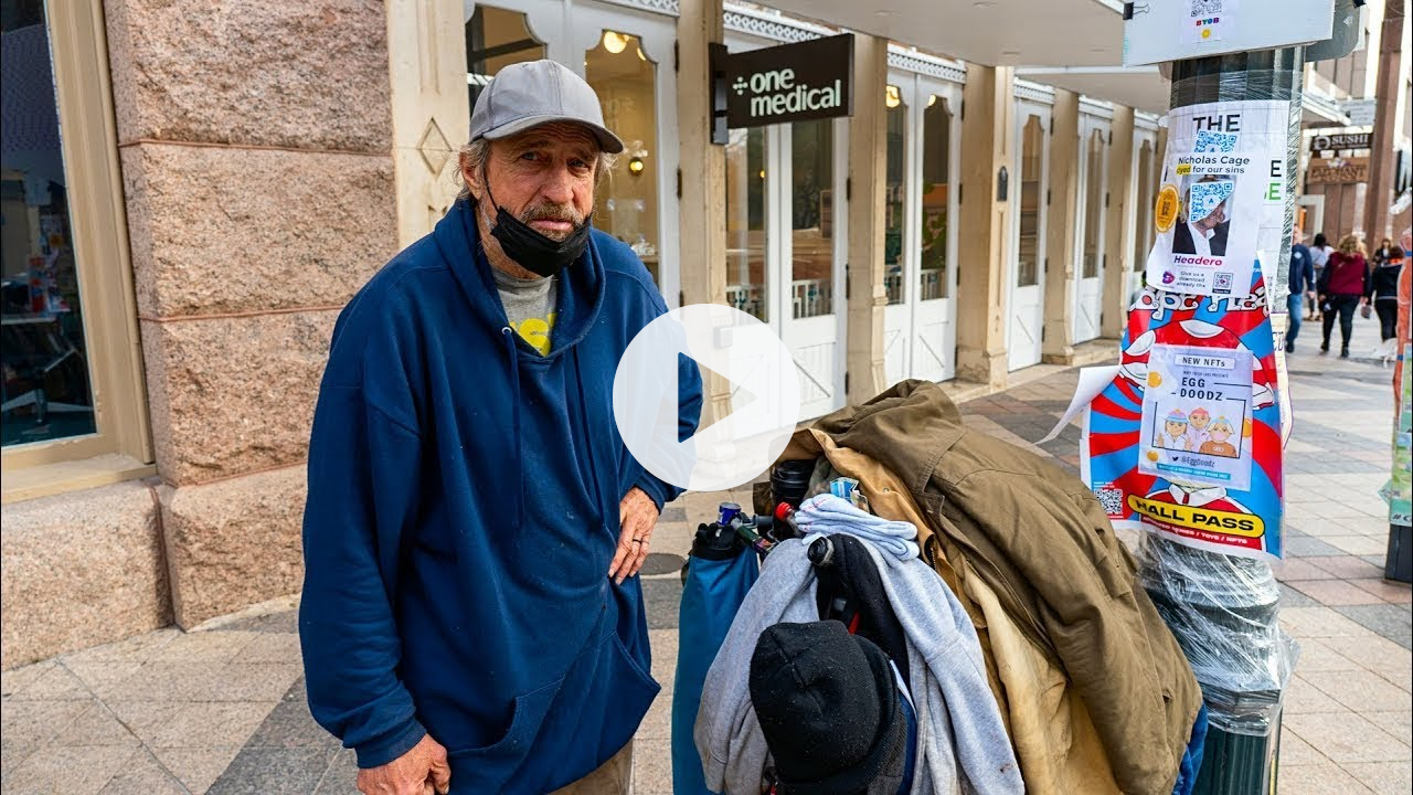 Austin Homeless Man Says He's Not Living, Just Existing