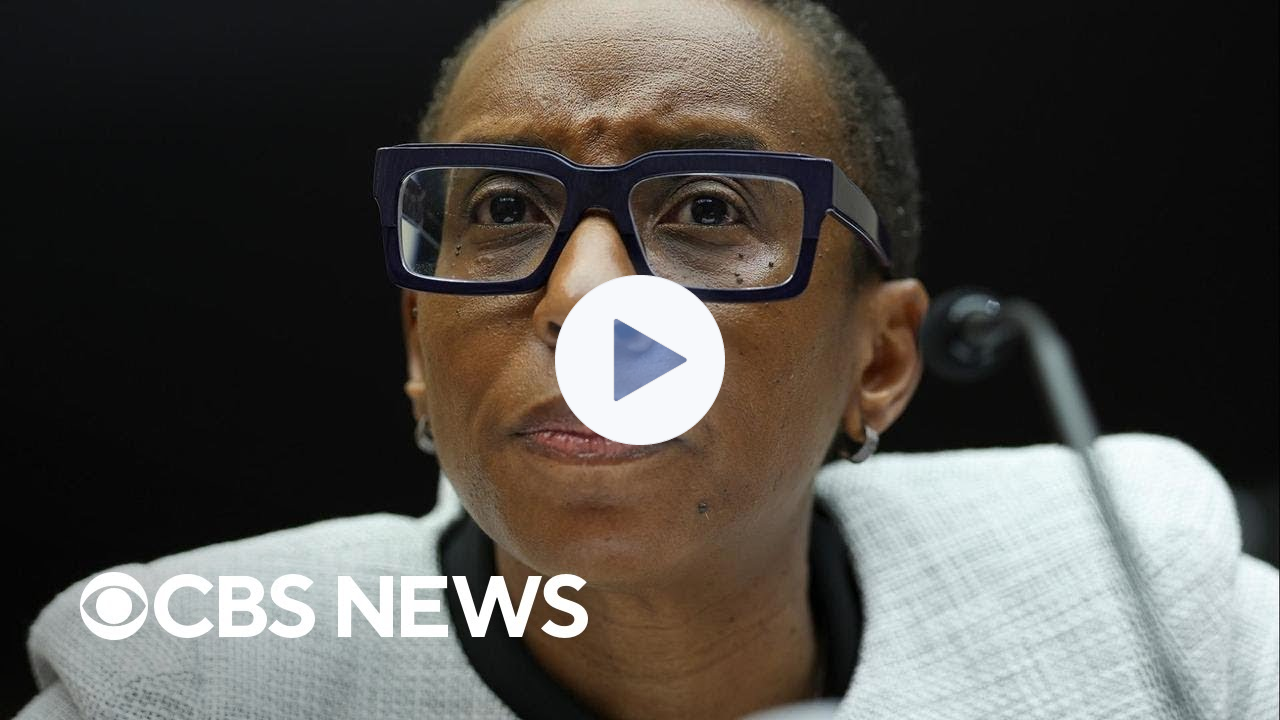 What led to Harvard president Claudine Gay's resignation?