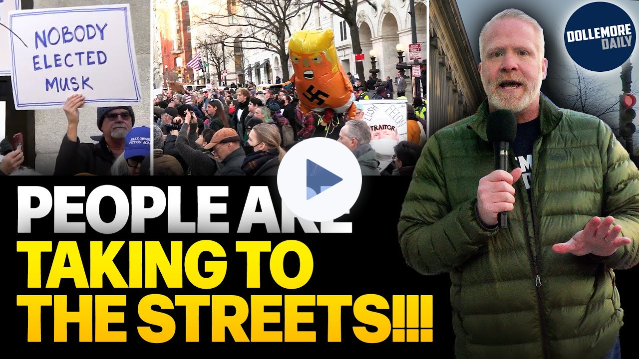 American Citizens PROTEST ELON MUSK Hijacking U.S. Treasury - Sen Chris Murphy DROPS THE HAMMER!