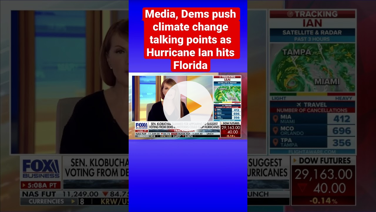 'Mornings with Maria' panel slams 'politicization' of Hurricane Ian as Dems push climate politics