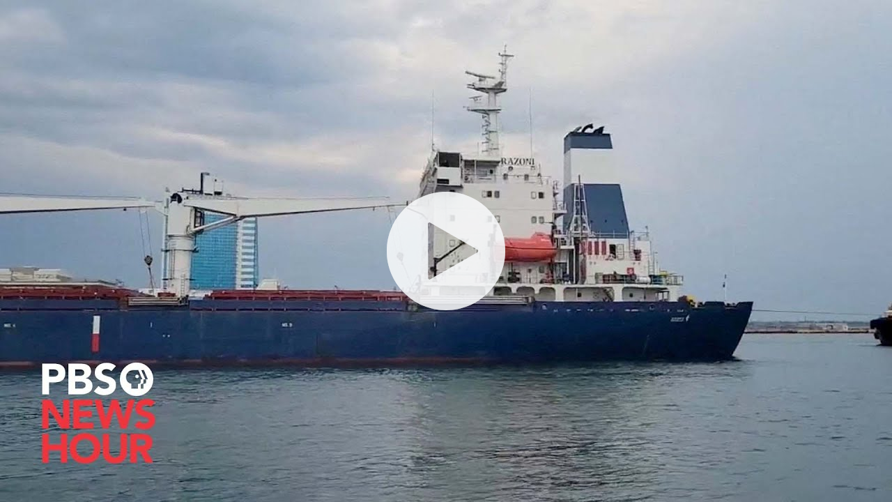 Ukraine resumes grain shipments amid global food shortages