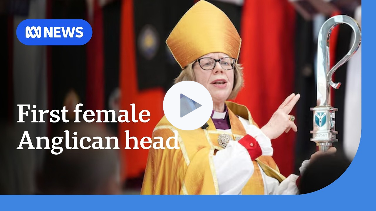 Dame Sarah Mullally enthroned as first female Archbishop of Canterbury | ABC NEWS