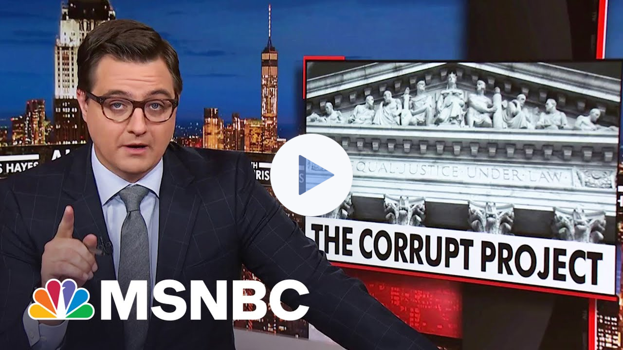 'Captured court': Hayes on Leonard Leo's two-fold plan to form this Supreme Court